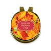 YouCustomizeIt Personalized Fall Leaves Golf Ball Marker - Hat Clip - Gold view 1