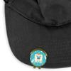 YouCustomizeIt Personalized Baby Shower Golf Ball Marker - Hat Clip - Gold view 2