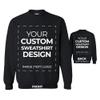 APPARELYN Custom Sweatshirt Design - Create Your Own Sweatshirt with Logo, Text, Image Print Cotton Sweatshirts for Men, Women, Unisex view 1