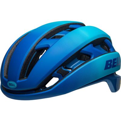 BELL XR Spherical Adult Road Bike Helmet - Matte/Gloss Blues, Medium (55-59 cm)