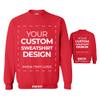 APPARELYN Custom Sweatshirt Design - Create Your Own Sweatshirt with Logo, Text, Image Print Cotton Sweatshirts for Men, Women, Unisex view 1