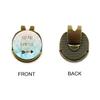 YouCustomizeIt Inspirational Quotes Golf Ball Marker - Hat Clip - Gold view 3