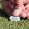 YouCustomizeIt Inspirational Quotes Golf Ball Marker - Hat Clip - Gold view 4
