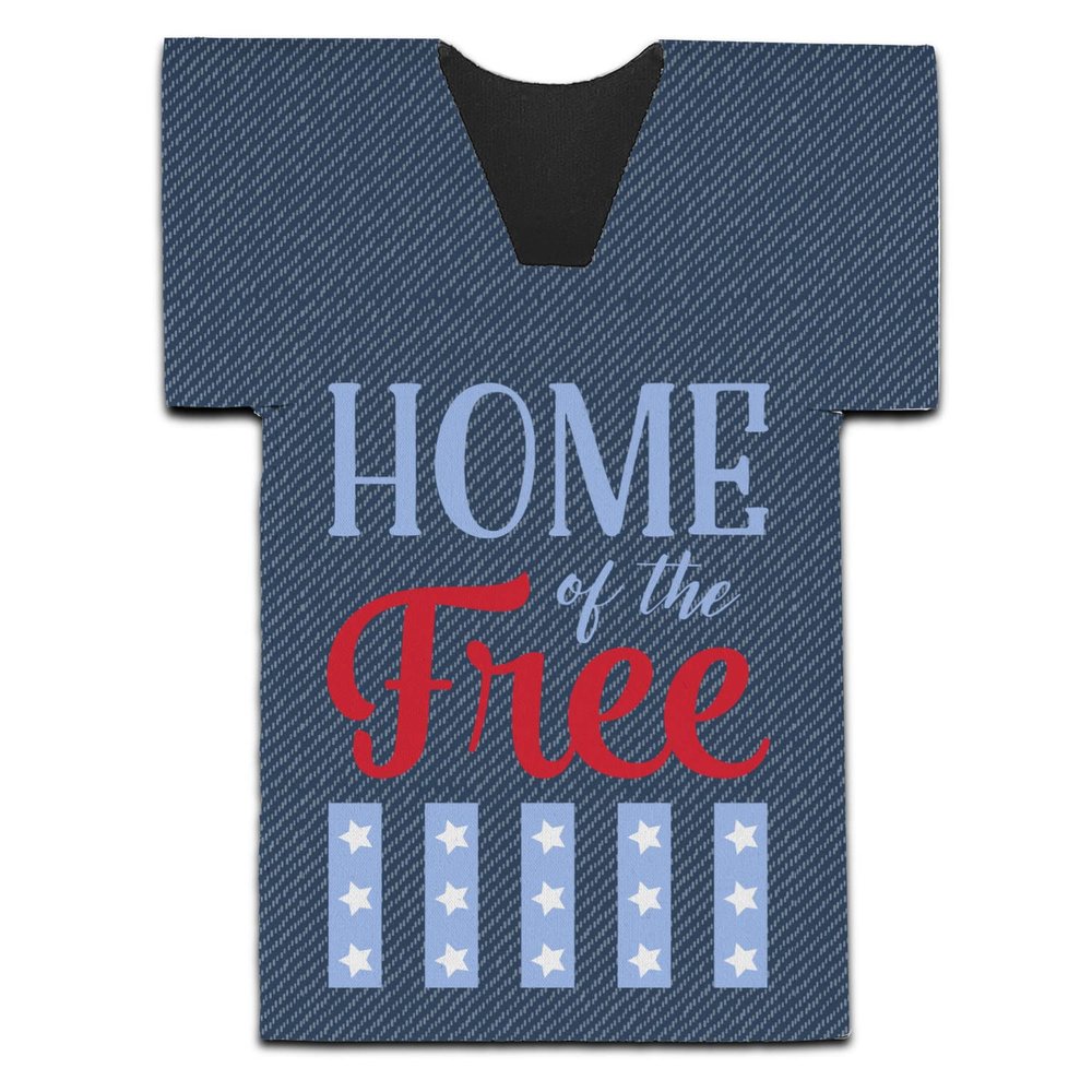 American Quotes Jersey Bottle Cooler