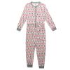 Fruit of the Loom unisex child Premium Thermal Waffle Union Suit Base Layer Set, Fair Isle White, Large US view 1