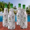 Hanging Lanterns Zipper Bottle Cooler - Set of 4 view 3