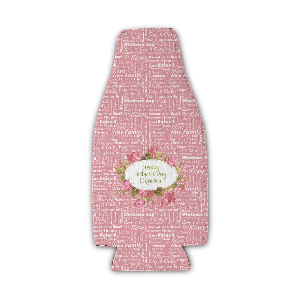 Personalized Mother's Day Zipper Bottle Cooler