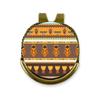 YouCustomizeIt African Masks Golf Ball Marker - Hat Clip - Gold view 1