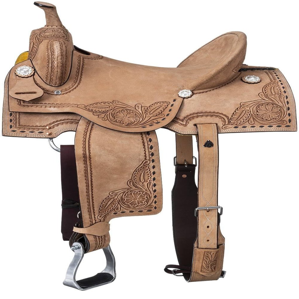 Tough 1 Amarillo Barrel Saddle 14in