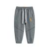EISHOW Toddler Boys Girls Cotton Sweatpant Jogger Pants Cartoon Dinosaur Active Sports Leggings for Kids 2-7 Years Old view 3
