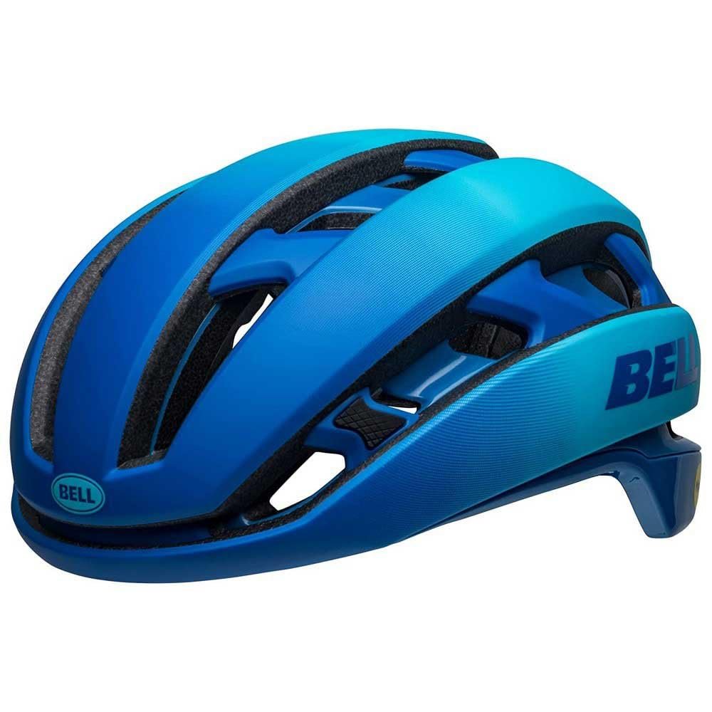 BELL XR Spherical Adult Road Bike Helmet - Matte/Gloss Blues, Small (52-56 cm)