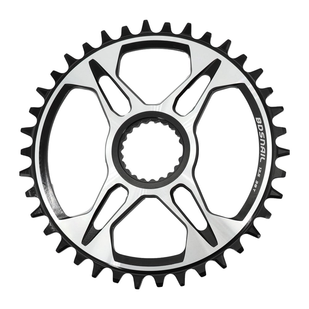 DJC Bike Chainring 12s Direct Mount Chainring for Shimano M6100 M7100 M8100 M8130 M9100 M9120 Mt900 XTR SLX (34T)