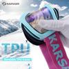 Karsaer Ski Goggles Anti-Fog Snow Goggles OTG 100% UV Protection Snowboard Goggles Bendable Dual-Lenses for Men Women Youth view 4
