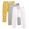 EISHOW Unisex Baby Cotton Pants Leggings,Baby Ribbed Knit Jogger Pants Solid Color Bow Leggings Newborn Fall Winter Outfits (3 Pack(Yellow&Gray&White),12-18 Months,12 Months,18 Months) view 1
