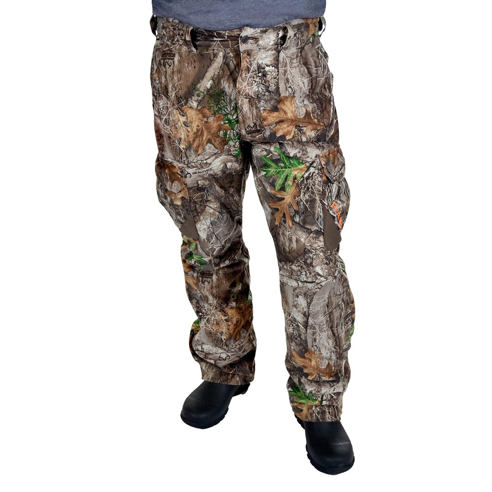 HABIT Men's Ripley Trail Stretch Waterproof Pant, Realtree Edge, Medium