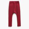 EISHOW Unisex Baby Cotton Pants Leggings,Baby Ribbed Knit Jogger Pants Solid Color Bow Leggings Newborn Fall Winter Outfits (3 Pack(red&White&Gray),2-3 Years,2 Years,3 Years) view 3