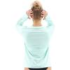 TYR Women's Standard Long Sleeve Sun Protection Performance T-Shirt UPF 50+, Mint, Medium view 3