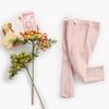 EISHOW Unisex Baby Cotton Pants Leggings,Baby Ribbed Knit Jogger Pants Solid Color Bow Leggings Newborn Fall Winter Outfits (3 Pack(Yellow&red&Pink),18-24 Months,18 Months,24 Months) view 3