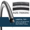 700 X 23C/700 X 25C/700 X 28C/700 X 35C Bike Tire Foldable Replacement Tires for Road Bicycle (700 x 25C) view 4
