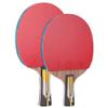 LINGOSHUN Ping Pong Paddle Set Allround Comfortable Handle,Professional Intermediate Amateur Training Table Tennis Bats,ITTF Approved / 6 Stars/Short Handle view 3