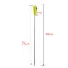 6/12 Pcs 30 Inch Archery Carbon Arrows Target Practice Spine 500 Flu Flu Arrows Small Game Arrows 4 Feathers Fletching with 100 Grain Judo Arrowheads for Practice Targeting (Yellow set, 12 pcs) view 2