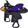 Eclipse by Tough1 Synthetic Barrel Saddle 14in Pur view 1