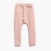 EISHOW Unisex Baby Cotton Pants Leggings,Baby Ribbed Knit Jogger Pants Solid Color Bow Leggings Newborn Fall Winter Outfits (Pink,3-4 Years,3 Years,4 Years) view 4