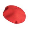 Digood Children Girls Stretch Beret Hat Retro Wool Pure Color Head Scarf Wrap Hat Cap,Winter Autumn Childrens Birthday Gifts(Red,One Size) view 1