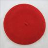 Digood Children Girls Stretch Beret Hat Retro Wool Pure Color Head Scarf Wrap Hat Cap,Winter Autumn Childrens Birthday Gifts(Red,One Size) view 3