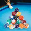Billiard Ball Set Full Set, Resin Billiard Ball, Billiard Balls Set Pool Table Balls Marble, Tournament Spec Resin Billiard Balls Wooden 16 Ball Rack Billiard Table Accesssory view 4