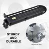 Rear Cargo Rack Quick Release Adjustable Alloy Carrier 115lbs Capacity Easy Install Black view 3