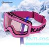Karsaer Ski Goggles Anti-Fog Snow Goggles OTG 100% UV Protection Snowboard Goggles Bendable Dual-Lenses for Men Women Youth view 3