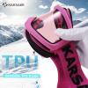 Karsaer Ski Goggles Anti-Fog Snow Goggles OTG 100% UV Protection Snowboard Goggles Bendable Dual-Lenses for Men Women Youth view 4