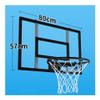 The Door Basketball Hoop Sets,Indoor Basketball Rim for Kids Adults,Basketball Playset with Balls for Home Office view 2
