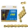 BIFROST Z90 Gold 9 Speed Bike Chain 116 Link + Magic Button Road Bike Chain Bicycle Cycling view 1