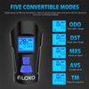 VLOXO Bike Speedometer with LED Bike Light, USB Rechargeable Bicycle Computer with Loud Bike Bell (Blue) view 4
