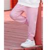 EISHOW Unisex Kids Cotton Pants, Toddler Baby Solid Jogger Sweatpants Athletic Pants Elastic Trousers Bottoms with Pockets (Pink,3-4 Years,3 Years,4 Years) view 2