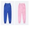 EISHOW Unisex Kids Cotton Pants, Toddler Baby Solid Jogger Sweatpants Athletic Pants Elastic Trousers Bottoms with Pockets (Pink,3-4 Years,3 Years,4 Years) view 4