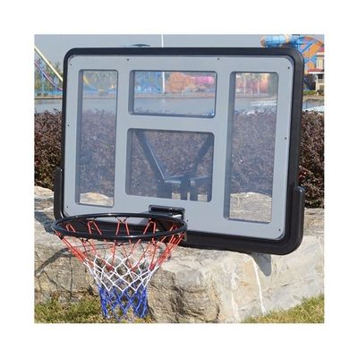 BBZY Heavy-Duty Detachable Basketball Hoop,17 Inch (45Cm) Dual-Spring Goal Replacement Piece Suitable for Indoor and Outdoor Backboards