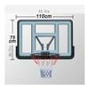 BBZY Heavy-Duty Detachable Basketball Hoop,17 Inch (45Cm) Dual-Spring Goal Replacement Piece Suitable for Indoor and Outdoor Backboards view 2