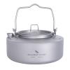 Boundless Voyage Titanium Kettle with Folding Handle & Filter Ultralight Teapot Outdoor Camping Coffee Pot for Boiling Water Coffee Tea view 1
