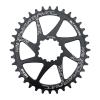 DJC Bike Chainring Direct Mount 3mm Offset Oval Chainring for Sram GXP Interface Crankset Aluminum Lightweight 30 32 34 36 38 Tooth (34T) view 1
