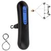 NATUMER Archery Bow Scale 110 lbs/ 50kg Hanging Handheld Scale Multifunctional Digital Tune Scale Peak Weight/Hold Weight with Clear LCD Display for Recurve/Compound Bow (Black) view 1