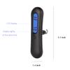 NATUMER Archery Bow Scale 110 lbs/ 50kg Hanging Handheld Scale Multifunctional Digital Tune Scale Peak Weight/Hold Weight with Clear LCD Display for Recurve/Compound Bow (Black) view 3
