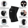 EULANT Stretchy Dance Knee Pads,Soft Flexible Knee Protectors for Kids/Juniors/Adults, Cotton Sports Knee Supports for Volleyball Rugby Cycling Ski Skating Scooter Exercises Yoga Pilate Gymnastics view 2