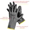 FUFU Gloves Men's Work Gloves,Nitrile Coated Gloves,Practical Gardening Gloves,Elastic and Breathable,Oil-Proof and Non-Slip (Size : S) view 2