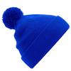 Beechfield Childrens/Kids Original Pom Pom Beanie (One Size) (Bottle Green) view 4