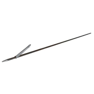 Seac 6.25mm Stainless Steel Tahitian Notched Euro Shaft for Target Speargun - 145 cm