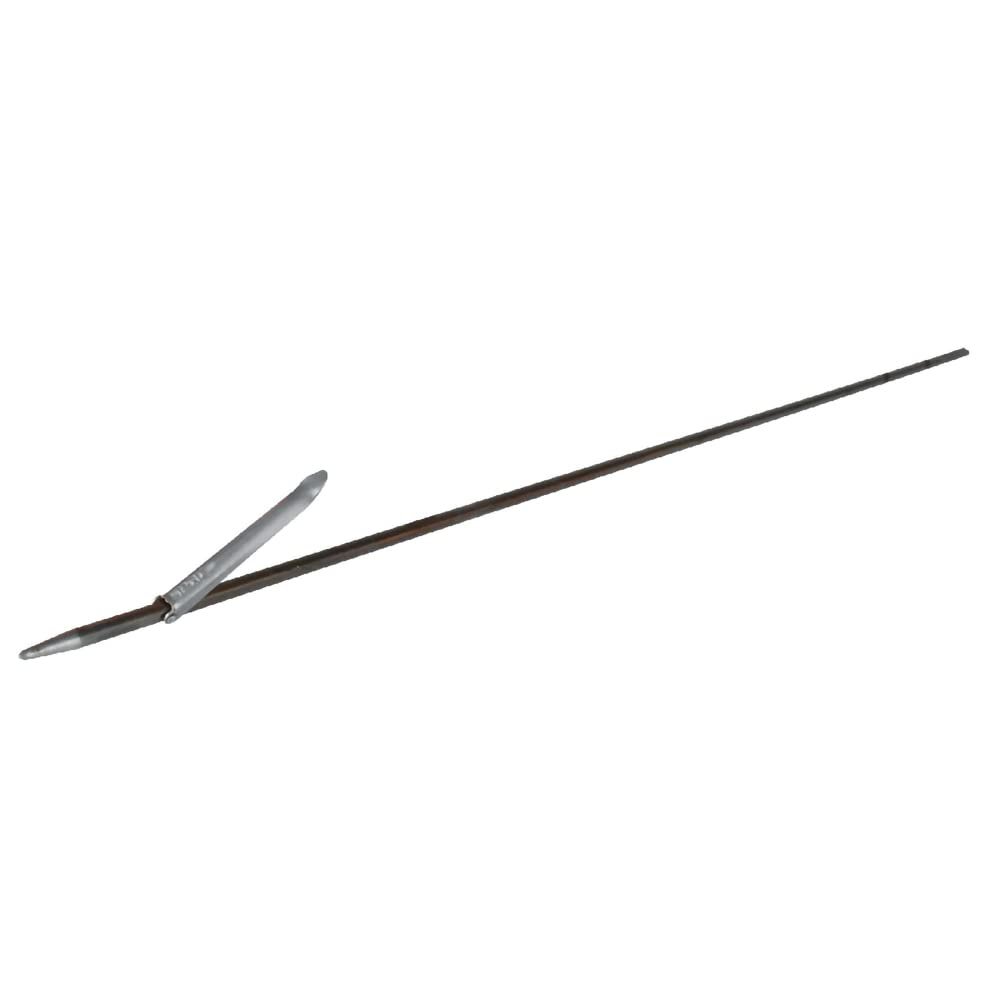 Seac 6.25mm Stainless Steel Tahitian Notched Euro Shaft for Target Speargun - 145 cm