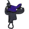 Eclipse by Tough1 Synthetic Barrel Saddle 13in Pur view 1